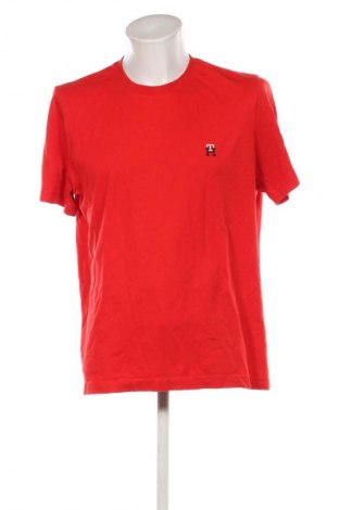 Мъжка тениска Tommy Hilfiger, Размер XL, Цвят Червен, Цена 77,99 лв.