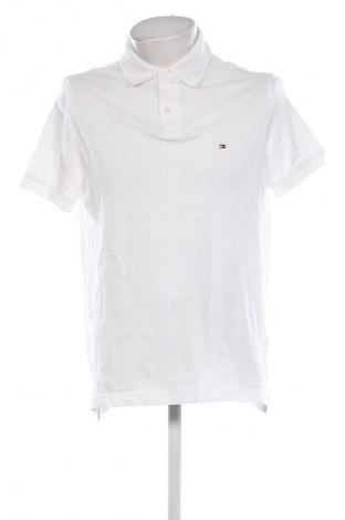 Męski T-shirt Tommy Hilfiger, Rozmiar L, Kolor Biały, Cena 514,99 zł