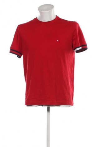 Pánské tričko  Tommy Hilfiger, Velikost M, Barva Červená, Cena  1 249,00 Kč