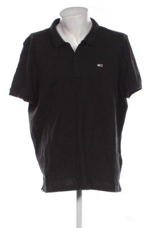 Męski T-shirt Tommy Jeans, Rozmiar XXL, Kolor Czarny, Cena 355,99 zł