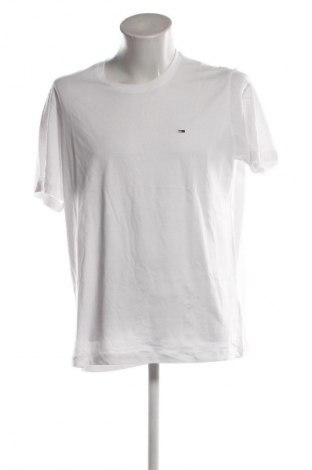 Męski T-shirt Tommy Jeans, Rozmiar XXL, Kolor Biały, Cena 202,99 zł