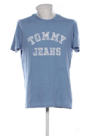 Męski T-shirt Tommy Jeans, Rozmiar L, Kolor Niebieski, Cena 252,99 zł
