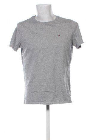 Herren T-Shirt Tommy Jeans, Größe L, Farbe Grau, Preis € 23,99