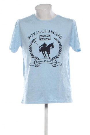 Herren T-Shirt Vinson Polo Club, Größe M, Farbe Blau, Preis 5,99 €