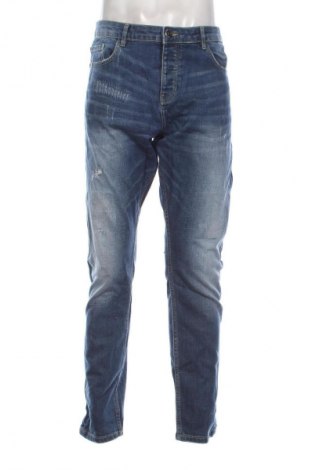 Męskie jeansy Farrell, Rozmiar XL, Kolor Niebieski, Cena 71,99 zł