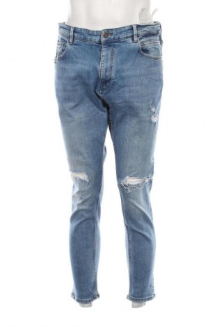 Męskie jeansy Pull&Bear, Rozmiar L, Kolor Niebieski, Cena 89,66 zł