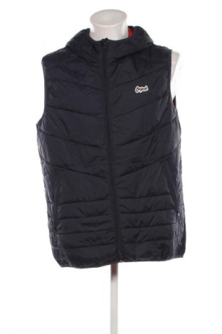 Мъжки елек Jack & Jones, Размер XL, Цвят Син, Цена 41,99 лв.