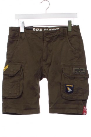 Pánske kraťasy  Alpha Industries, Veľkosť M, Farba Zelená, Cena  54,95 €