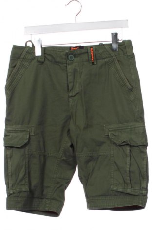 Мъжки къс панталон Superdry, Размер S, Цвят Зелен, Цена 33,82 лв.
