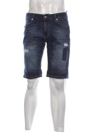Pantaloni scurți de bărbați Teodor, Mărime L, Culoare Albastru, Preț 89,47 Lei