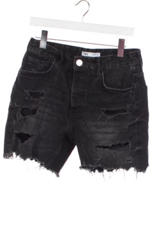 Мъжки къс панталон Zara, Размер XS, Цвят Черен, Цена 19,55 лв.