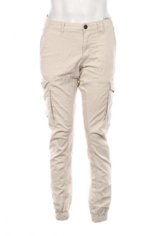 Мъжки панталон Jack & Jones, Размер L, Цвят Бежов, Цена 99,99 лв.