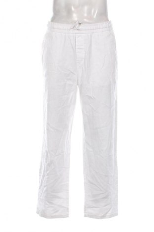 Pantaloni de bărbați Only & Sons, Mărime L, Culoare Alb, Preț 171,99 Lei