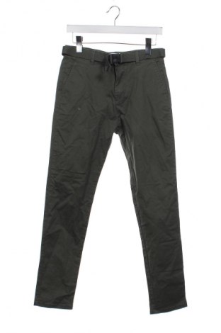 Pantaloni de bărbați Pull&Bear, Mărime S, Culoare Verde, Preț 54,99 Lei