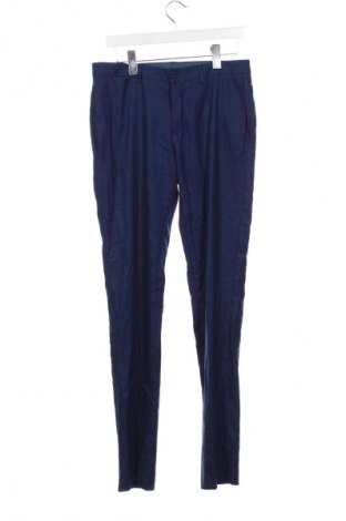 Мъжки панталон Zara Man, Размер M, Цвят Син, Цена 27,99 лв.