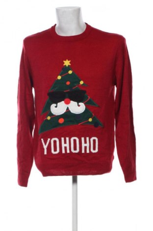 Męski sweter C&A, Rozmiar L, Kolor Czerwony, Cena 99,99 zł
