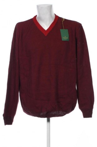 Męski sweter Charles Colby, Rozmiar 3XL, Kolor Czerwony, Cena 241,99 zł