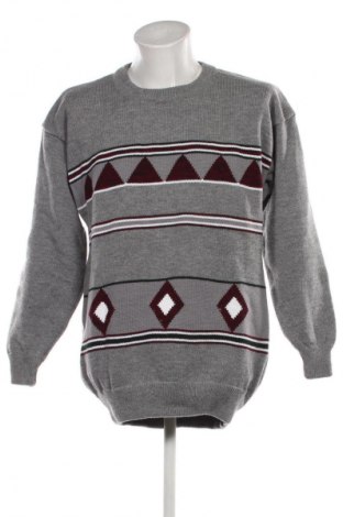 Męski sweter FIRST, Rozmiar 3XL, Kolor Szary, Cena 74,99 zł