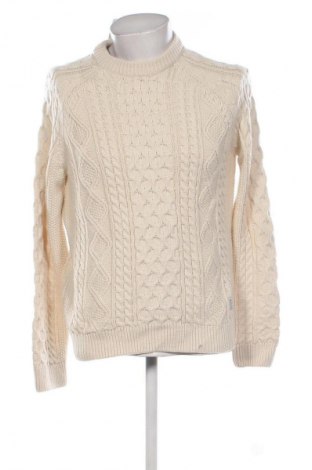 Męski sweter H&M, Rozmiar M, Kolor ecru, Cena 59,99 zł