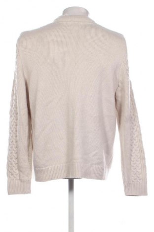 Męski sweter H&M, Rozmiar M, Kolor ecru, Cena 73,99 zł
