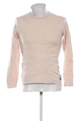 Herrenpullover Jack & Jones, Größe S, Farbe Beige, Preis € 15,99