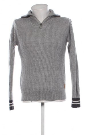 Мъжки пуловер Jack & Jones, Размер L, Цвят Сив, Цена 21,99 лв.