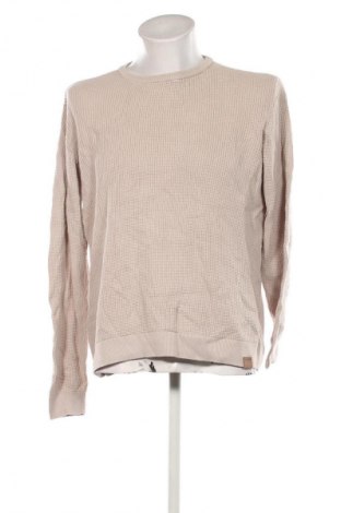 Męski sweter Jean Pascale, Rozmiar XL, Kolor Beżowy, Cena 54,99 zł