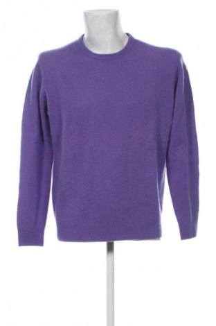 Męski sweter Kangra Cashmere, Rozmiar XL, Kolor Fioletowy, Cena 579,99 zł