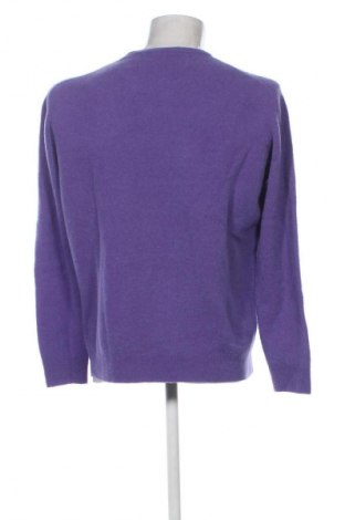 Męski sweter Kangra Cashmere, Rozmiar XL, Kolor Fioletowy, Cena 579,99 zł