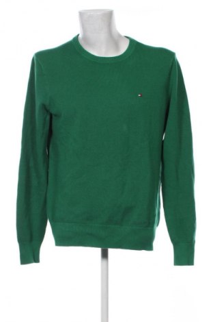 Męski sweter Tommy Hilfiger, Rozmiar L, Kolor Zielony, Cena 539,99 zł