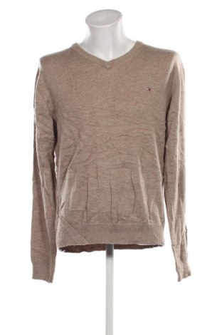 Pulover de bărbați Tommy Hilfiger, Mărime XL, Culoare Bej, Preț 323,99 Lei
