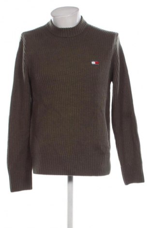 Męski sweter Tommy Jeans, Rozmiar S, Kolor Zielony, Cena 564,99 zł