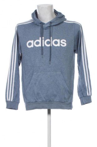 Herren Sweatshirt Adidas, Größe M, Farbe Blau, Preis 37,99 €