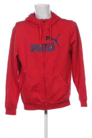 Мъжки суитшърт PUMA, Размер L, Цвят Червен, Цена 55,99 лв.