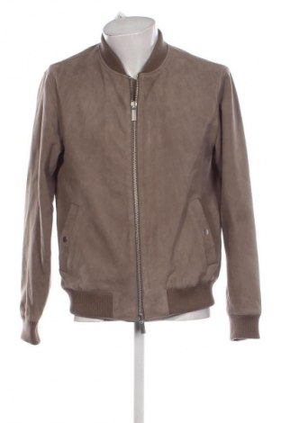 Herren Lederjacke Selected Homme, Größe L, Farbe Beige, Preis € 274,99