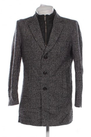 Мъжко палто Zara, Размер L, Цвят Многоцветен, Цена 57,99 лв.