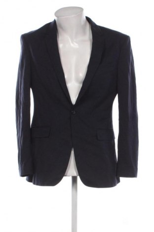 Ανδρικό σακάκι Zara, Μέγεθος L, Χρώμα Μπλέ, Τιμή 18,99 €