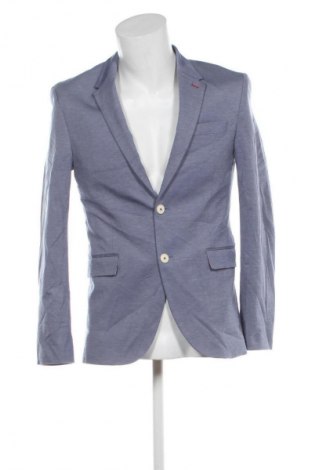 Мъжко сако Zara Man, Размер L, Цвят Син, Цена 31,99 лв.