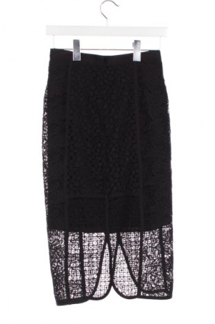 Fustă H&M, Mărime XS, Culoare Negru, Preț 60,53 Lei