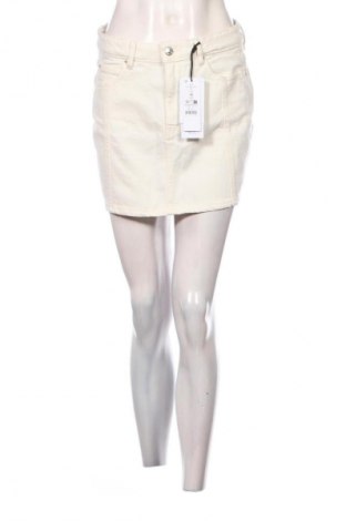 Fustă Perfect Jeans By Gina Tricot, Mărime S, Culoare Alb, Preț 171,99 Lei