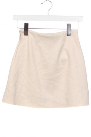 Rock Zara, Größe XS, Farbe Beige, Preis 11,99 €