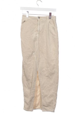 Spódnica Zara, Rozmiar XS, Kolor Beżowy, Cena 62,07 zł