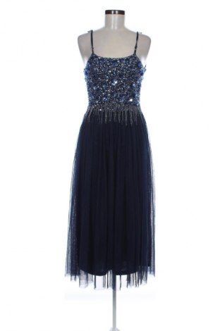 Рокля Lace & Beads, Размер M, Цвят Син, Цена 43,99 лв.