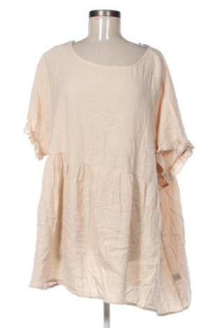 Kleid SHEIN, Größe 3XL, Farbe Beige, Preis 15,00 €