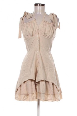 Рокля Styled In Italy, Размер L, Цвят Бежов, Цена 77,00 лв.