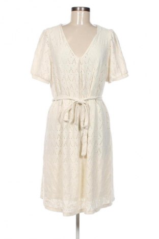 Kleid VILA, Größe XXL, Farbe Ecru, Preis 42,99 €