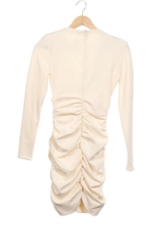 Sukienka Zara, Rozmiar XS, Kolor ecru, Cena 55,99 zł
