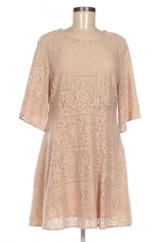 Φόρεμα Zara, Μέγεθος L, Χρώμα  Μπέζ, Τιμή 13,80 €