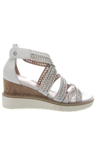 Sandalen Tamaris, Größe 37, Farbe Ecru, Preis 85,99 €