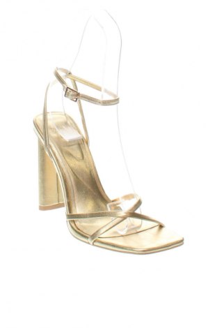 Sandalen Zara, Größe 36, Farbe Golden, Preis 13,80 €